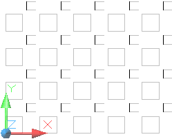 Step 1 to 5 of hatch pattern definition
